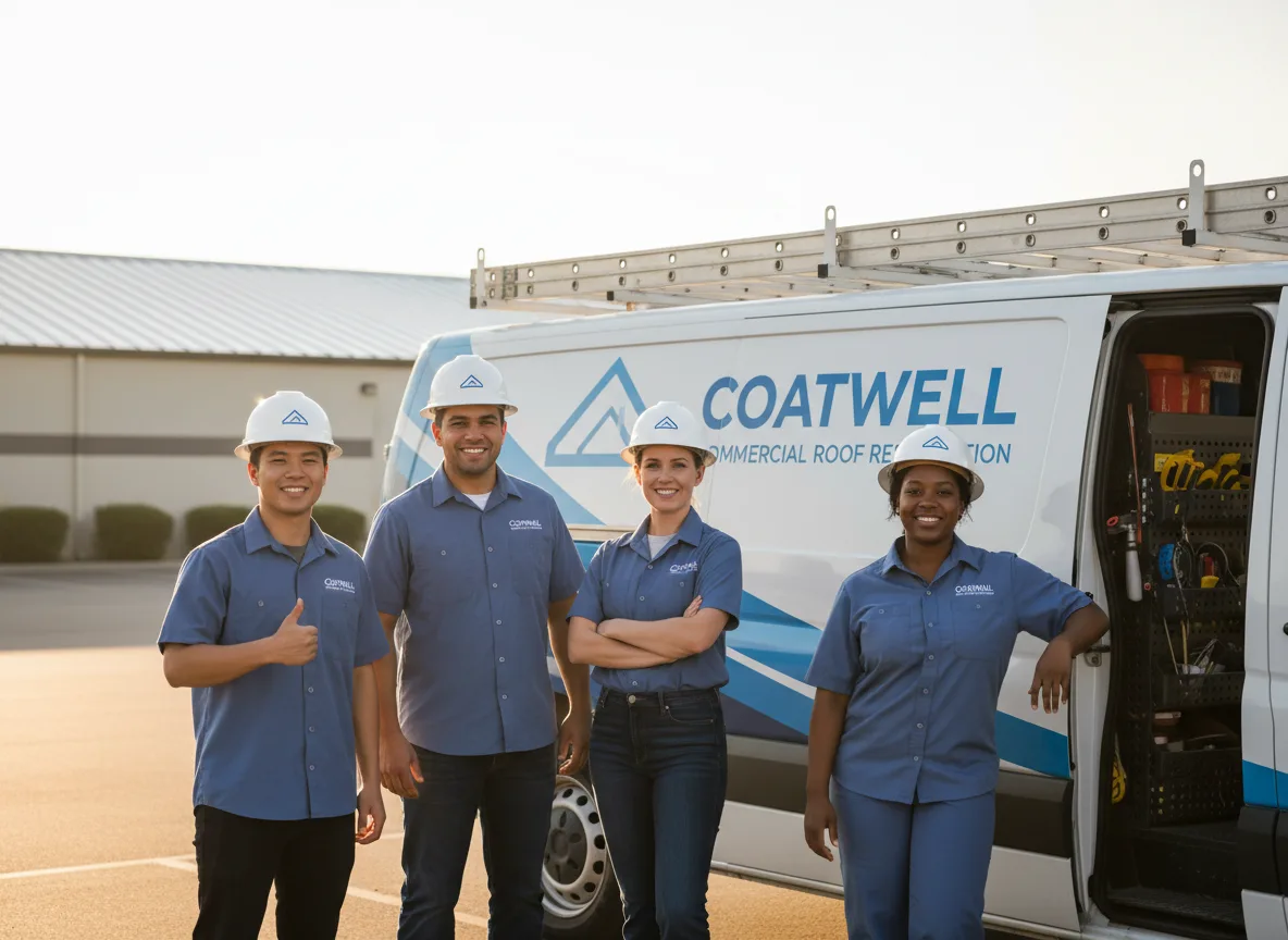 Commercial roof coating company in Josephine, TX